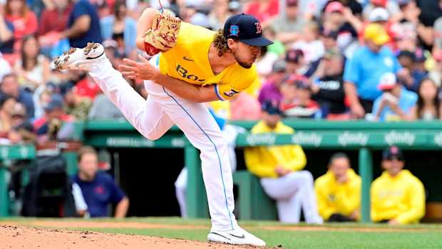 Boston Red Sox pitcher Chris Murphy
